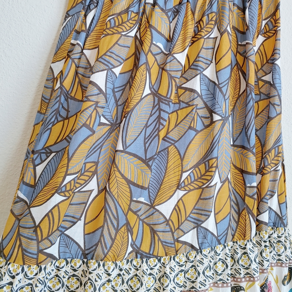Forever 21 Maxi Dress Halter Boho Sz S - Picture 5 of 10